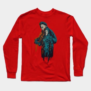 Halloween Michael Myers Long Sleeve T-Shirt